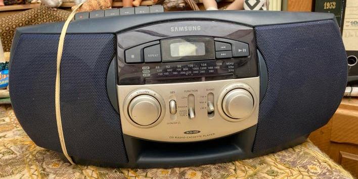 Samsung CD Radio Cassette Speler - Draagbare Boombox, Audio, Tv en Foto, Radio's, Ophalen of Verzenden, Gebruikt, Radio, Met cd-speler