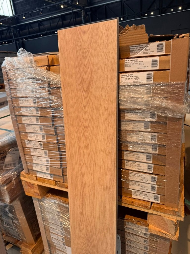 Direct ophalen | Pallet uitverkoop PVC klik, Ophalen, PVC klik, 75 m² of meer, Overige typen