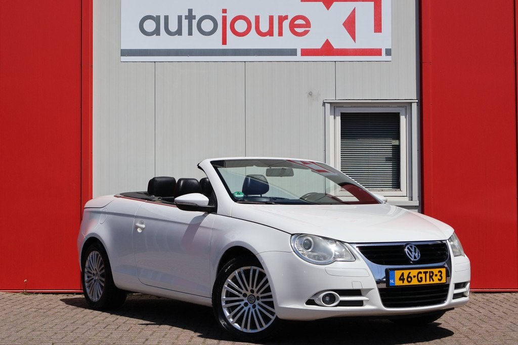 Volkswagen Eos 1.4 TSI (bj 2008), Auto's, Volkswagen, Voorwielaandrijving, 15 km/l, Gebruikt, Zwart