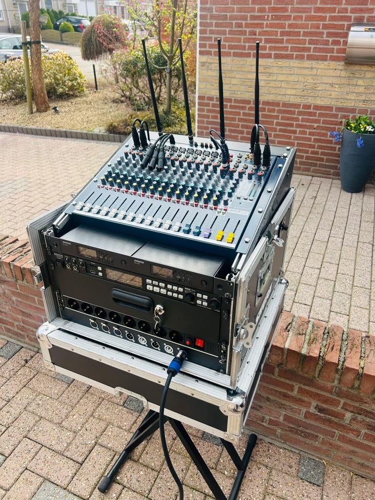 Tape Rack (Compleet), Ophalen, Zo goed als nieuw, Overige instrumenten, Flightcase