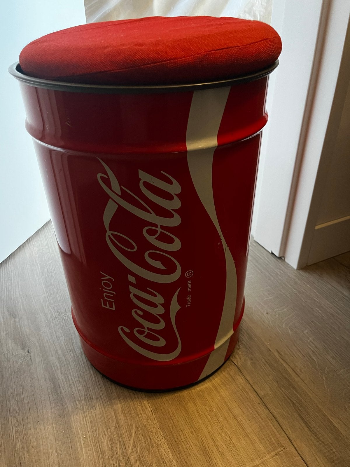 Coca-Cola blik met opbergruimte, Ophalen, Gebruikt
