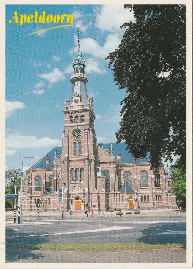 APELDOORN Grote Kerk, Verzamelen, Verzenden, 1980 tot heden, Gelopen, Gelderland