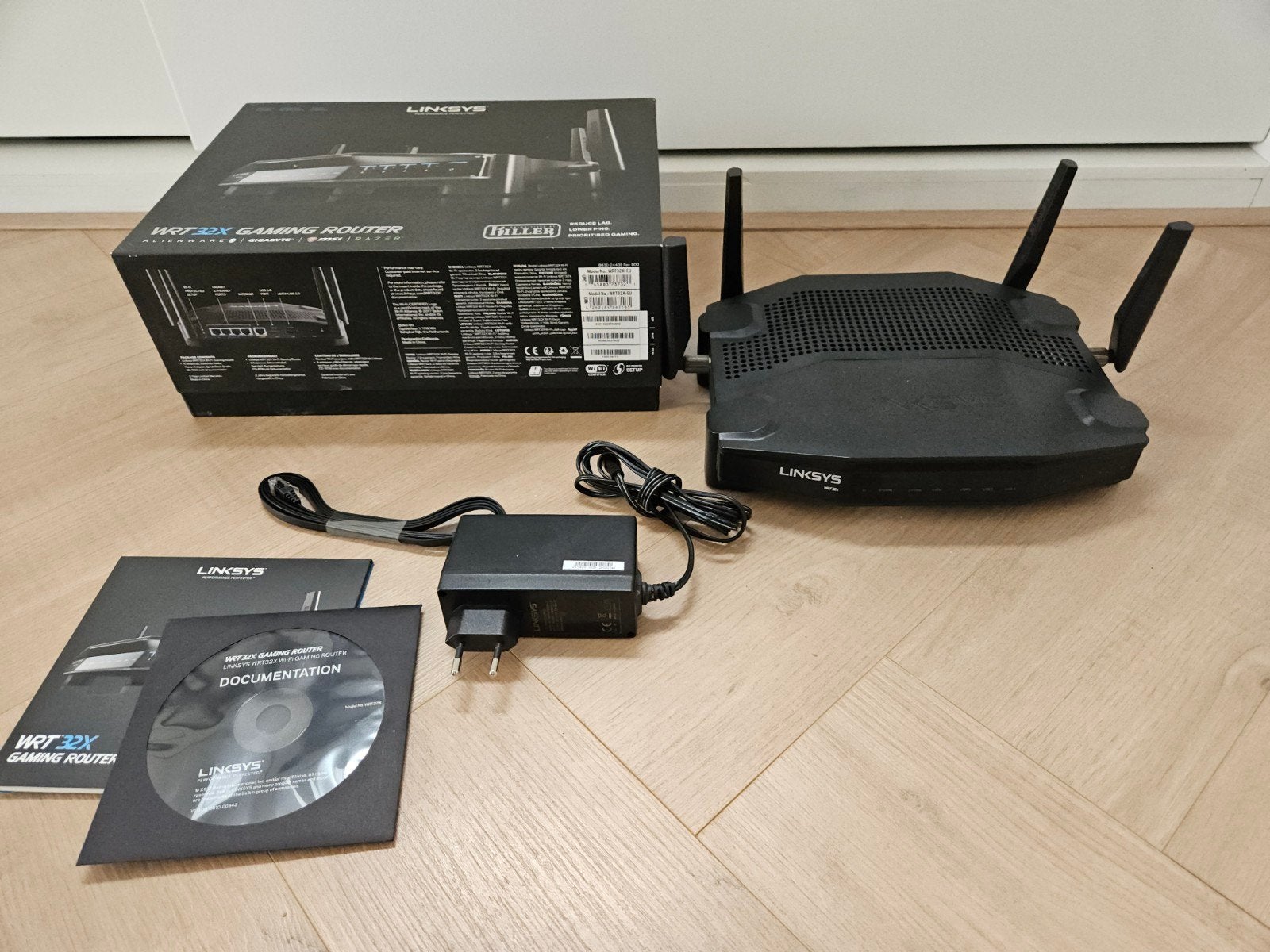 Linksys WRT32X gaming router met Openwrt, Ophalen of Verzenden, Gebruikt, Router, Linksys