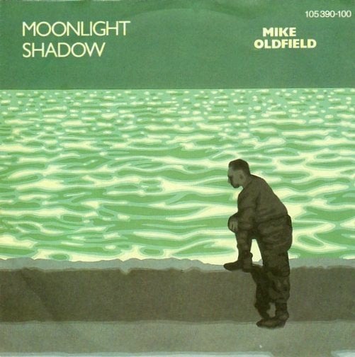 VERKOCHT Mike Oldfield ‎– Moonlight Shadow (1983), Cd's en Dvd's, Gebruikt, Fotohoes, 7 inch, Ophalen of Verzenden