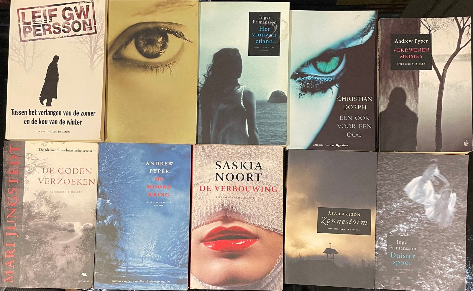 Diverse Auteurs 10x van SIGNATURE uitgever, Boeken, Ophalen of Verzenden, Zo goed als nieuw