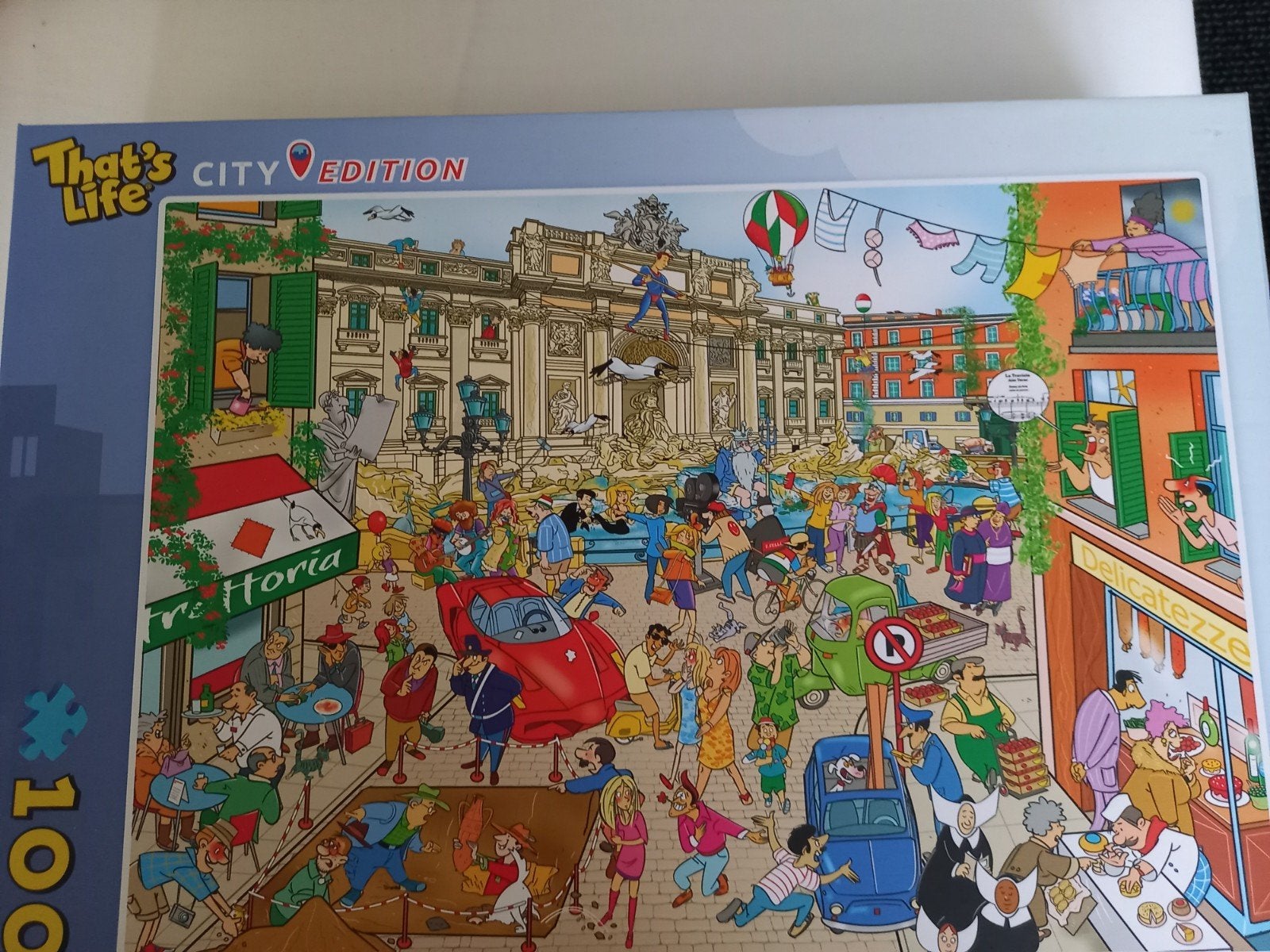goliath puzzel 1000 stukjes, Ophalen of Verzenden, 500 t/m 1500 stukjes, Zo goed als nieuw