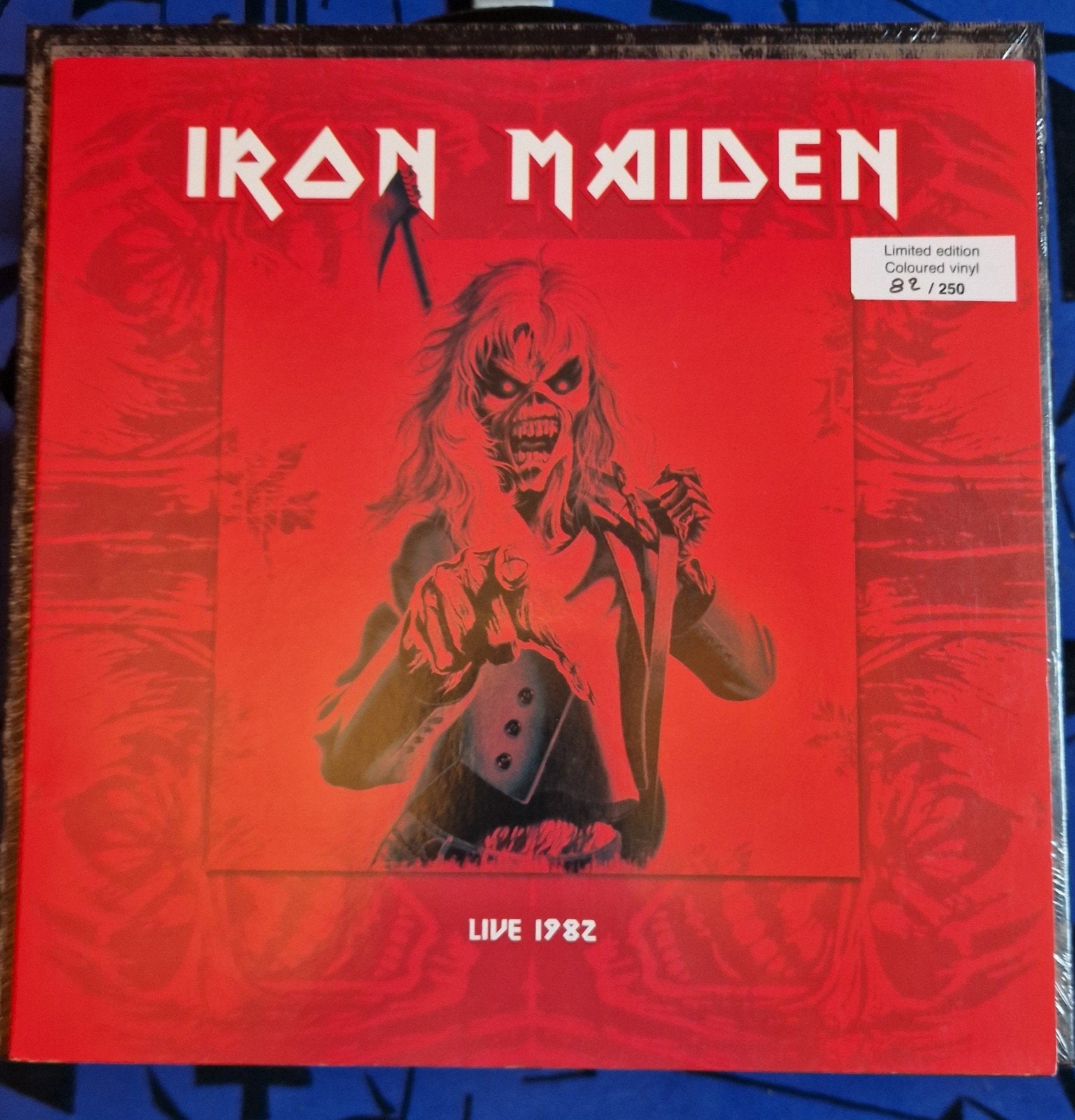 Iron Maiden Live 1982, Cd's en Dvd's, Ophalen of Verzenden, Zo goed als nieuw