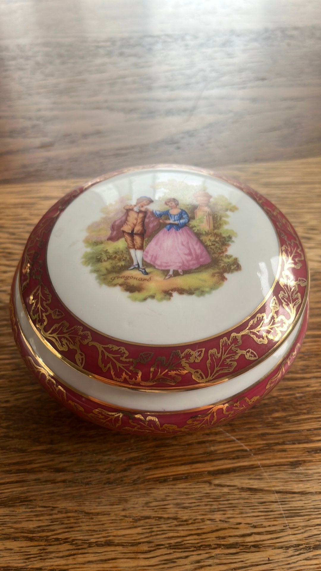 Prachtig vintage Limoges G.L. porselein – Goumot-Labesse, Ophalen of Verzenden