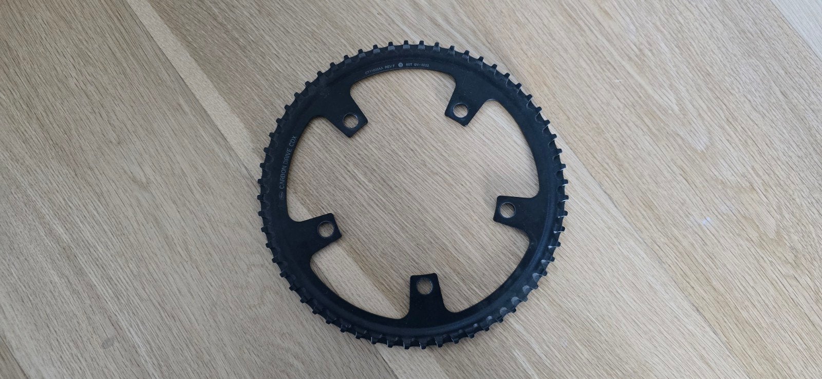 Gates Carbon Drive CDX 60T Tandwiel, Gebruikt, Overige typen, Stadsfiets, Ophalen of Verzenden