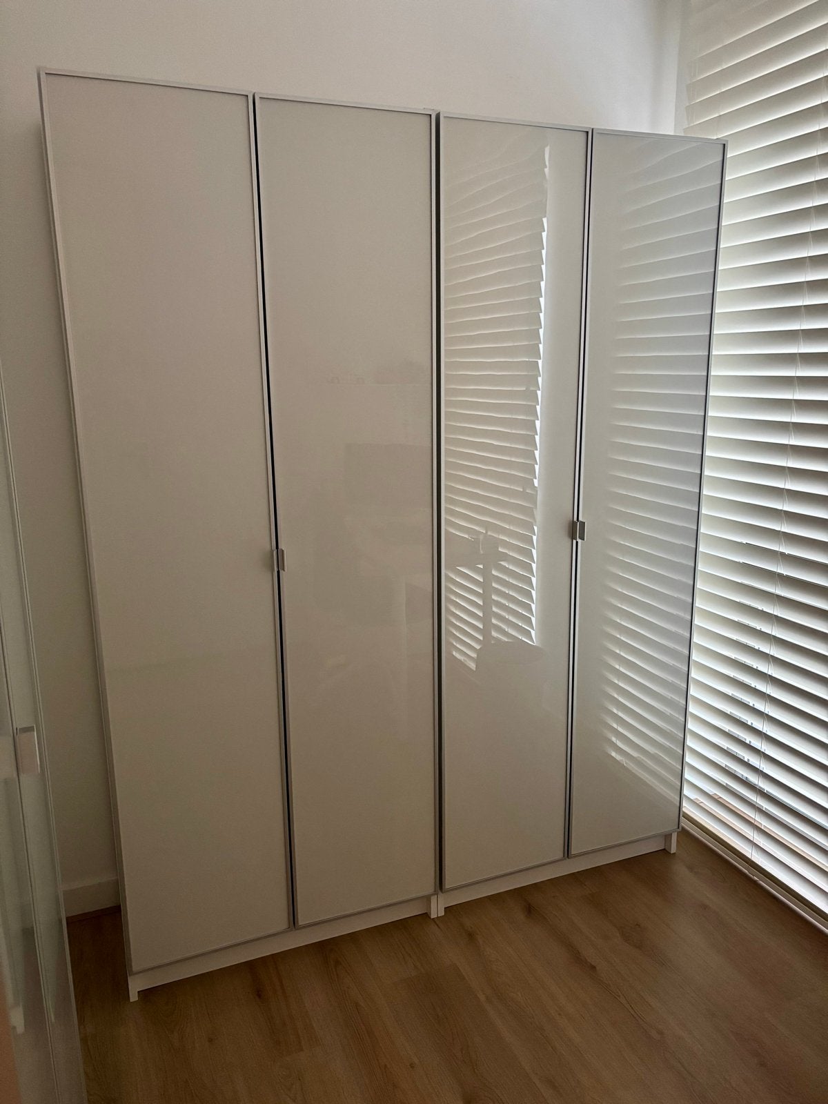 6x IKEA Morliden glazen kastdeuren voor Billy boekenkast, Ophalen, Overige materialen, Minder dan 50 cm, Zo goed als nieuw