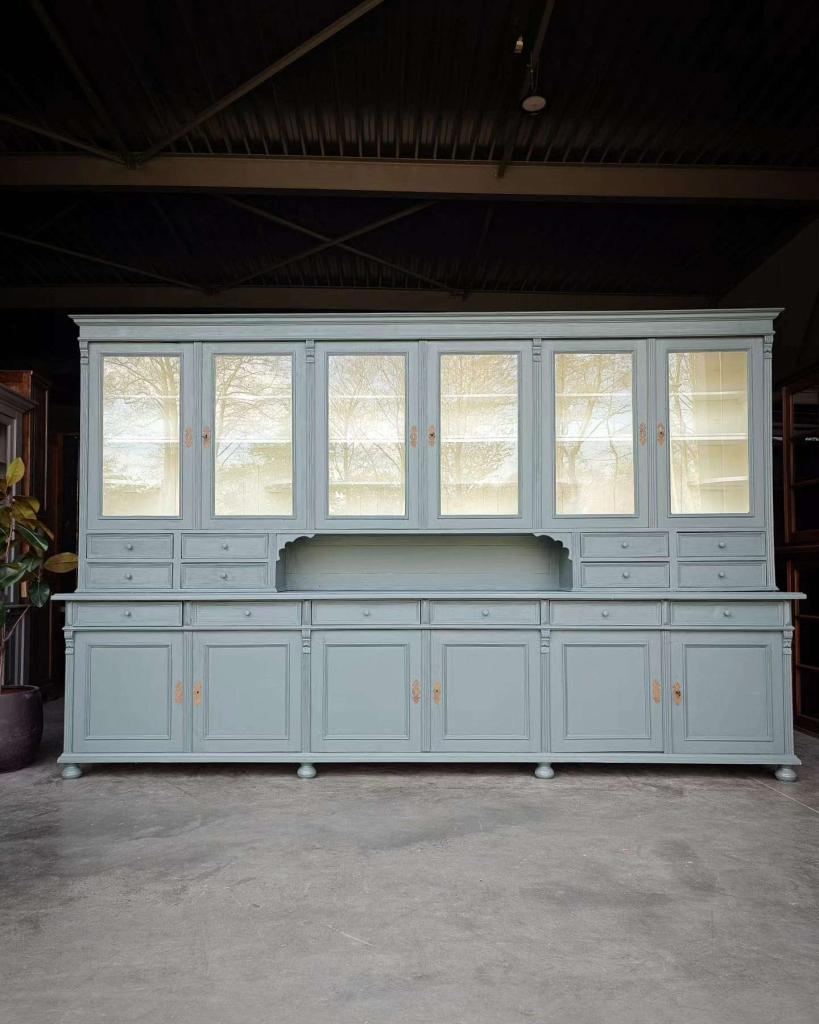 Gigantisch! Brede winkelkast | Museumkast Antiek #3592, Antiek en Kunst, Antiek | Meubels | Kasten, Ophalen of Verzenden