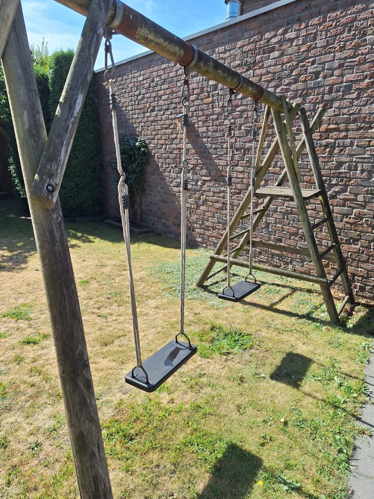2 rubberen schommels en klimtouw te koop, Kinderen en Baby's, Ophalen, Klimtouw
