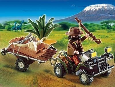 4834 de stroper op de quad, Kinderen en Baby's, Speelgoed | Playmobil, Wild life, Complete set, Nieuw, Ophalen of Verzenden