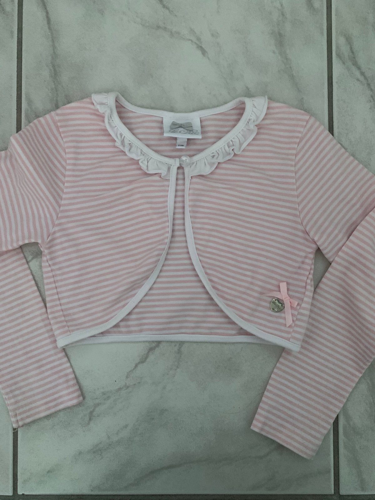 Le chic mt 116 jurk en bolero nieuw, Ophalen, Zo goed als nieuw, Meisje, Jurk of Rok