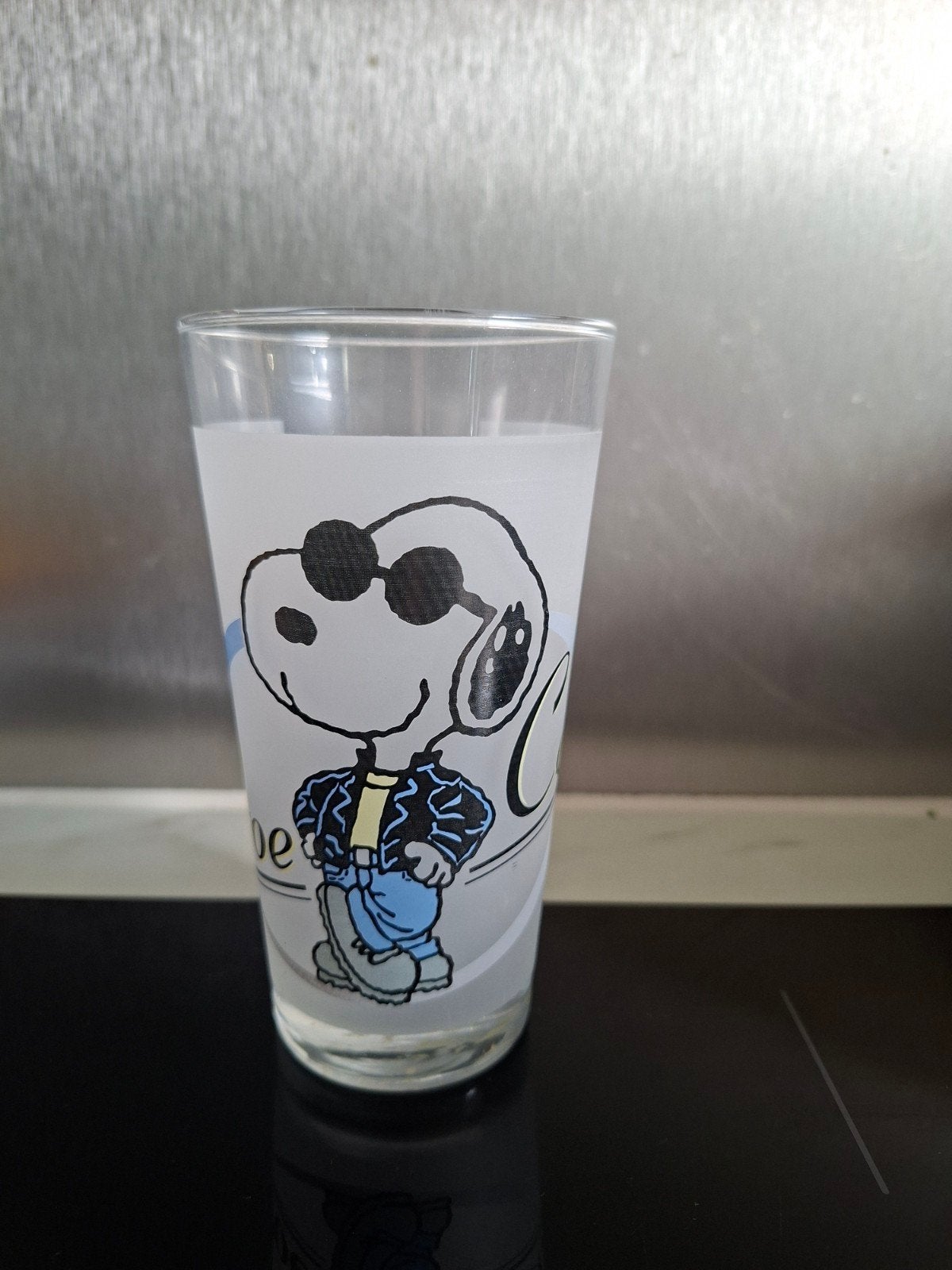 Snoopy Joe Cool Glas - 50 jaar Peanuts, Ophalen of Verzenden, Zo goed als nieuw