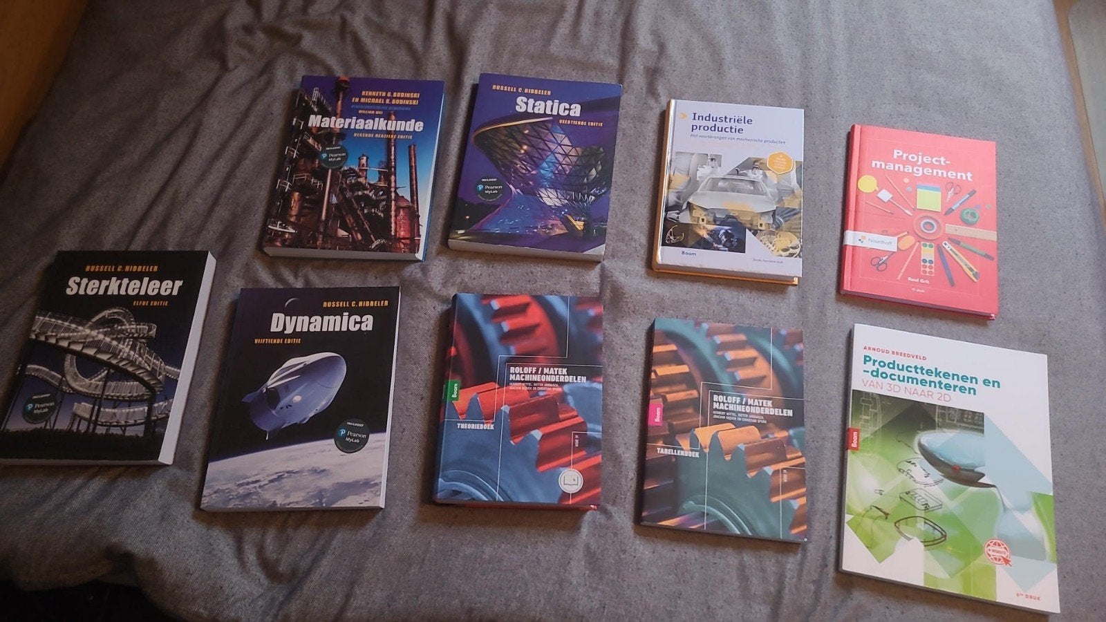 Hanze HBO Werktuigbouwkunde boeken, 1e jaar, Ophalen, Beta, Zo goed als nieuw, HBO