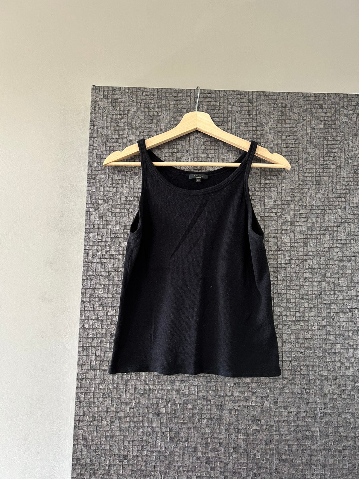 Massimo Dutti top maat medium, Maat 38/40 (M), Zwart, Ophalen of Verzenden, Zo goed als nieuw