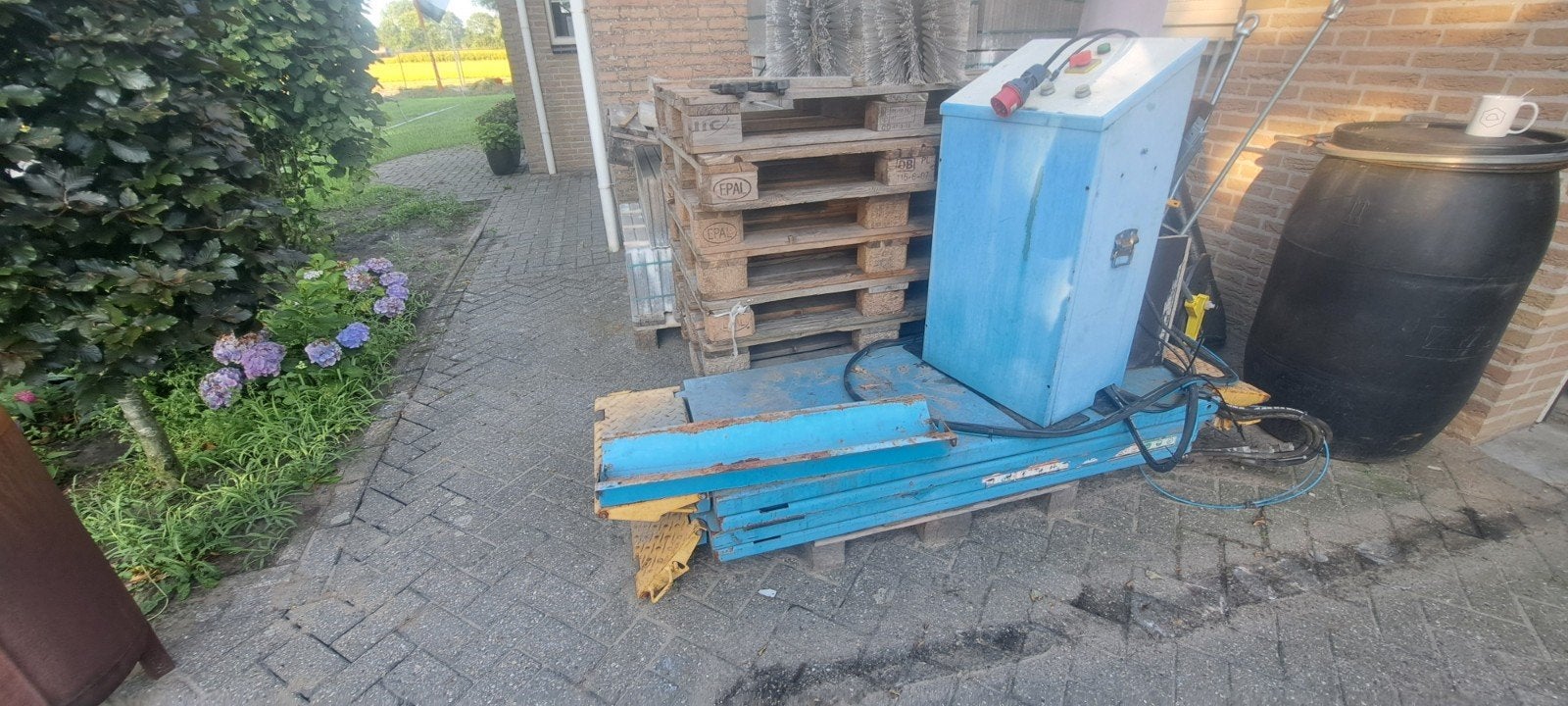 Schaarhefbrug opbouw, Ophalen of Verzenden