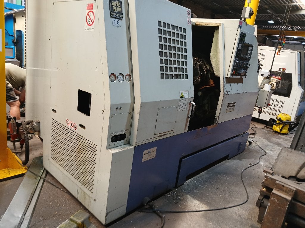 CNC draaibanken HwaCHeon Hi 31A en Victor V20 turn 20 FANUC, Ophalen, Metaaldraaibank, Computergestuurd (Cnc), Gebruikt