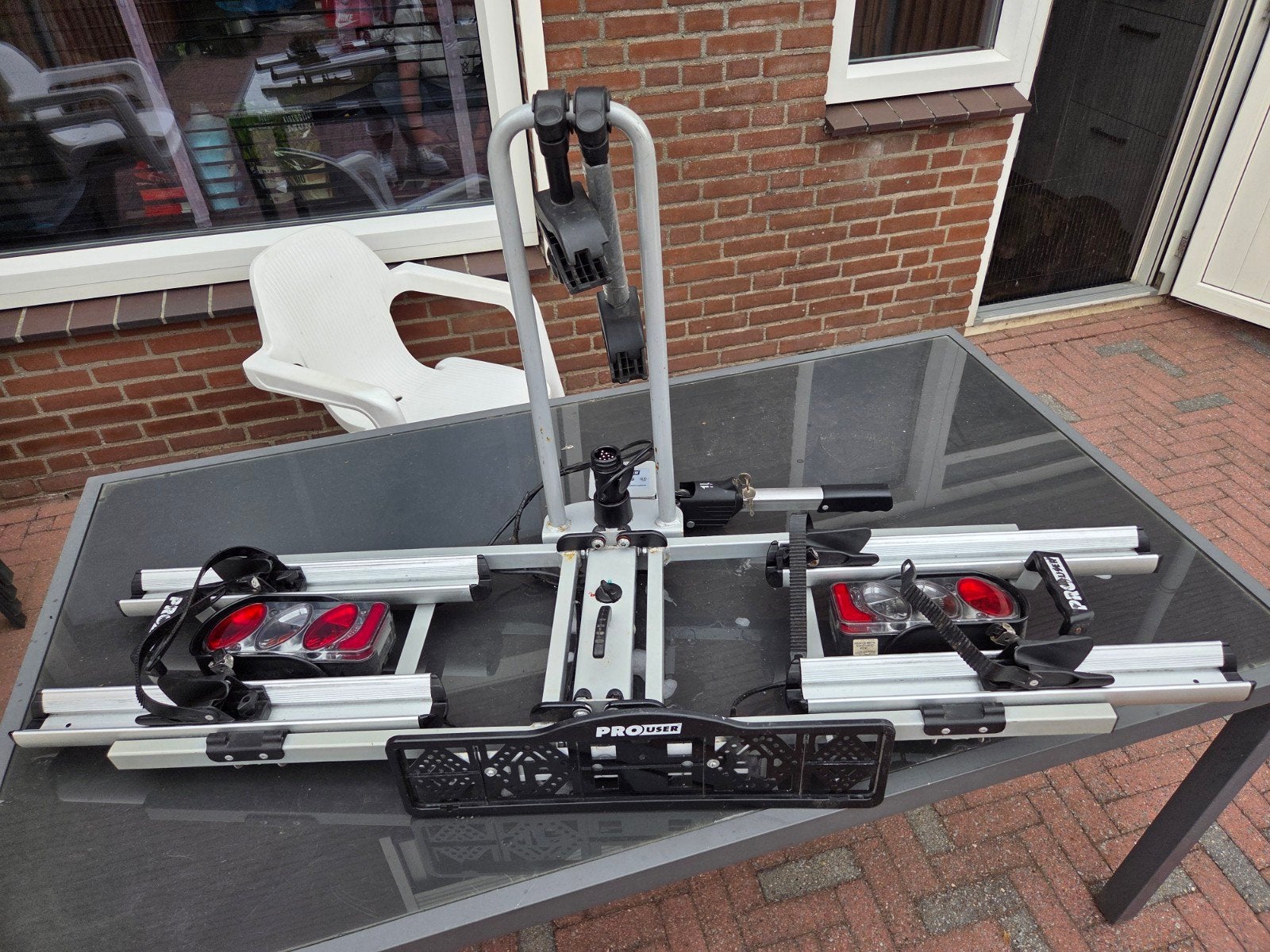 Diamant pro user fietsendrager, Ophalen, Gebruikt, 2 fietsen, Trekhaakdrager