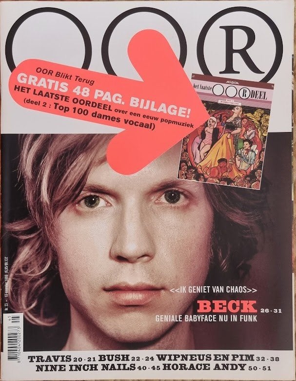 OOR 23-1999 Beck Travis Bush Wipneus en Pim NIN Horace Andy, Ophalen of Verzenden, Zo goed als nieuw, Muziek, Film of Tv