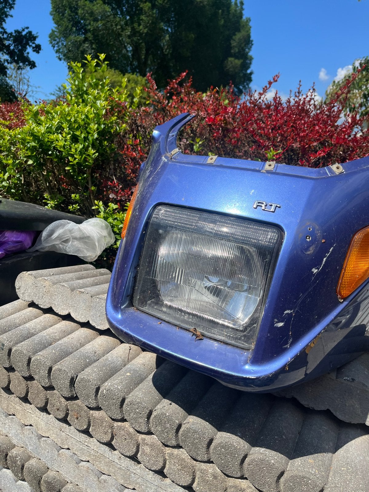 Voorkuip BMW K75 met schade - voor onderdelen of restauratie, Motoren, Ophalen, Gebruikt
