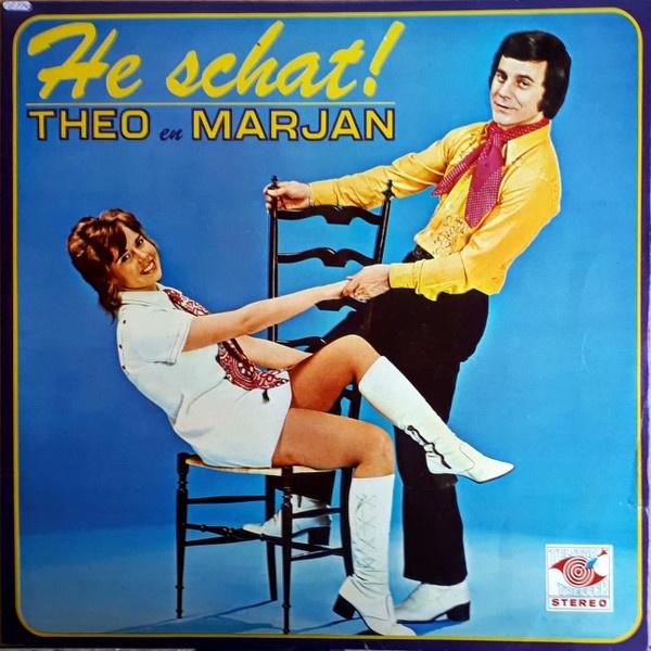 Piraten L.P. (Telstar) Theo & Marjan – He Schat !, Gebruikt, Ophalen of Verzenden, Inclusief binnenhoes, 12 inch