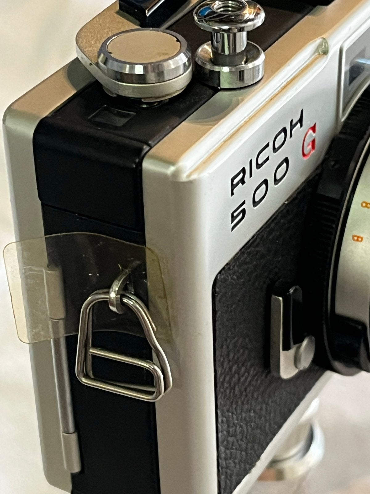 Ricoh 500 G Vintage Camera - Goede Staat, Audio, Tv en Foto, Fotocamera's Analoog, Ophalen of Verzenden, Zo goed als nieuw, Compact