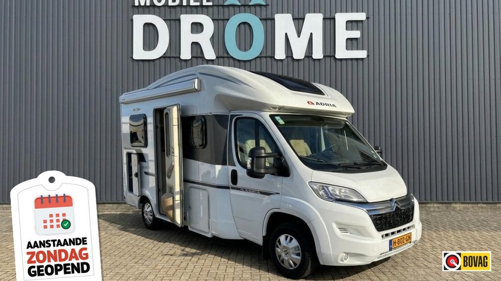 Adria Matrix Axess 590 ST Grote koelkast, Omvormer, Caravans en Kamperen, Bedrijf, Tot en met 3, Adria, Overige merken