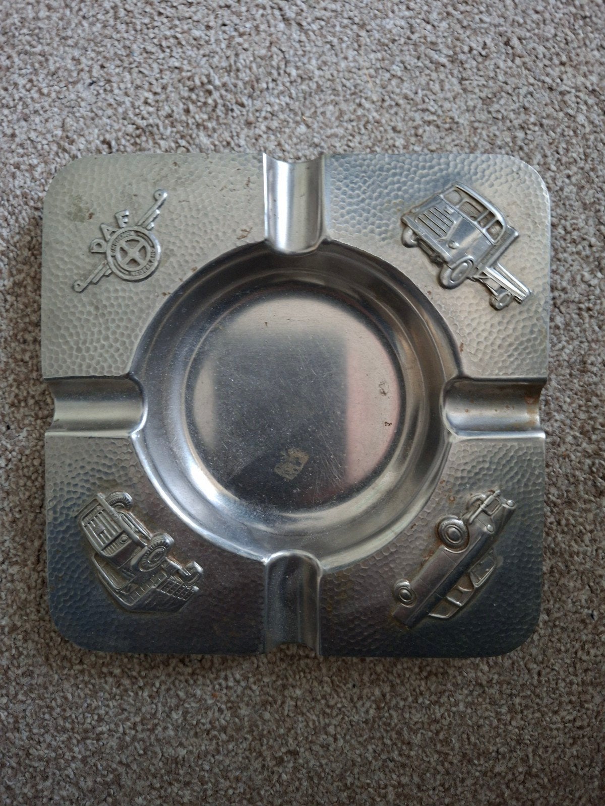 DAF asbak vintage, Ophalen of Verzenden, Gebruikt, Gebruiksvoorwerp