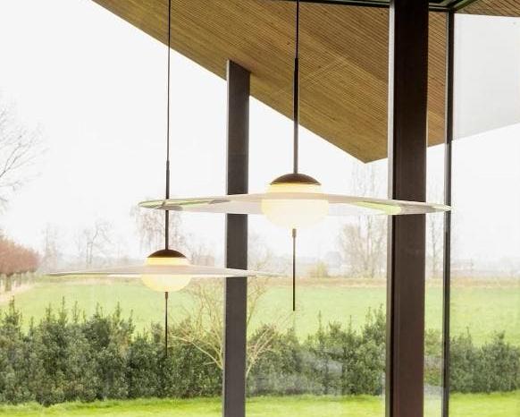 2x design hanglamp MONO M400 van VANTOT (nieuw), Design, Ophalen of Verzenden, Zo goed als nieuw, Glas
