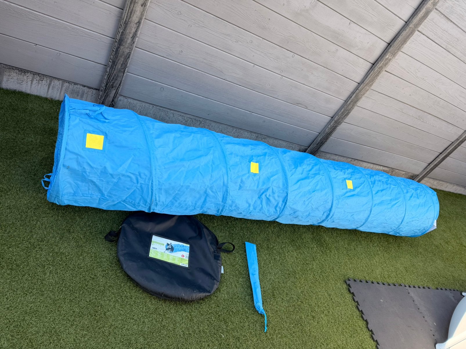 Zoofari agility tunnel 300 x 50 cm, Dieren en Toebehoren, Ophalen of Verzenden, Zo goed als nieuw