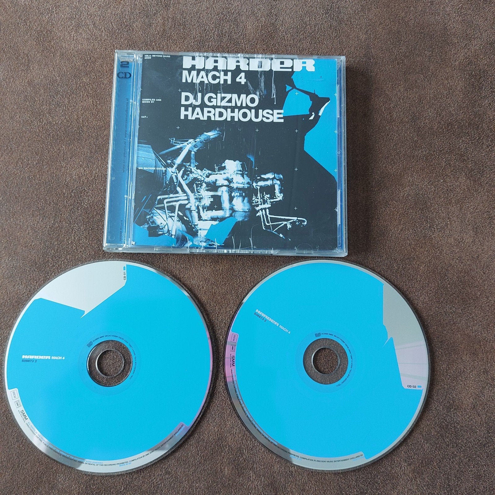 Harder Mach 4 - DJ Gizmo Hardhouse 2 CD, Ophalen of Verzenden, Gebruikt, Techno of Trance