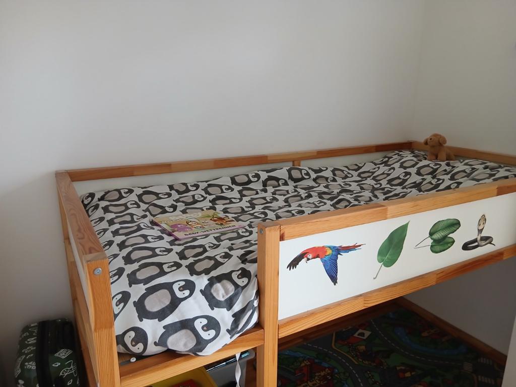 Mooi kinderbed ikea, Ophalen of Verzenden, Zo goed als nieuw, 180 cm of meer, 85 tot 100 cm