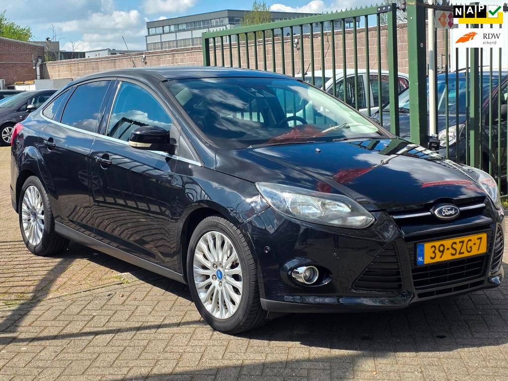 Ford Focus 1.6 EcoBoost Titanium Start stop Airco cruis cont, Auto's, Ford, Bedrijf, Te koop, Focus, ABS, Airbags, Airconditioning