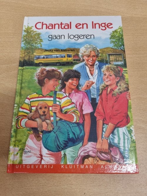 boek chantal en inge gaan logeren, Ophalen of Verzenden