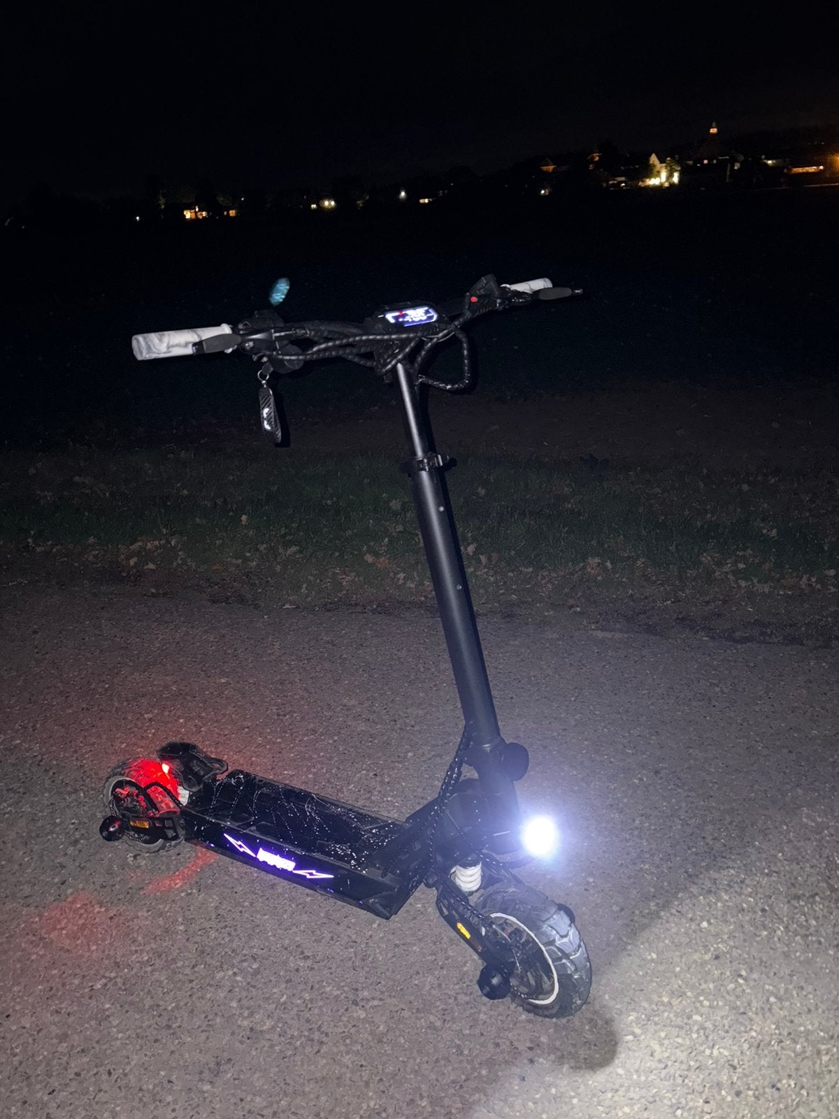 Elektrische step Kamikaze k1 custom, Ophalen, Zo goed als nieuw, Gewone step