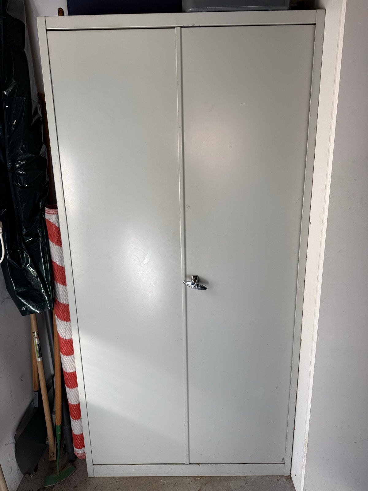 Metalen kast - 195x97x43 cm - Zonder sleutel, Ophalen, Gebruikt, 50 tot 100 cm, Metaal