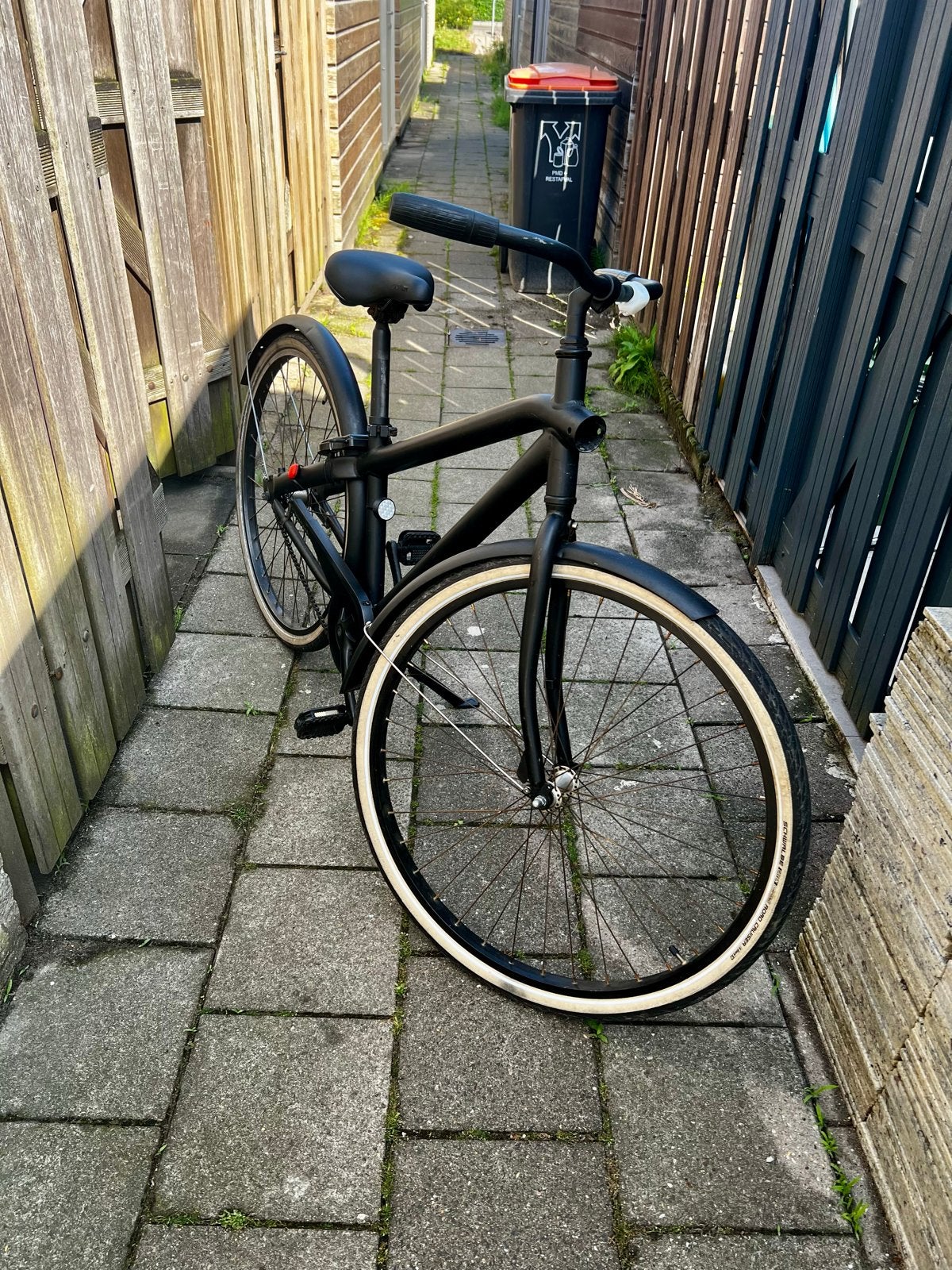 VanMoof Stadsfiets - niet Elektrisch Mat Zwart, Fietsen en Brommers, Terugtraprem, Gebruikt, 53 tot 57 cm, Ophalen
