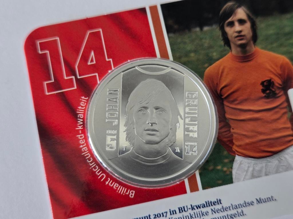 Het Officiële Johan Cruijff Vijfje 2017 in BU Kwaliteit, Ophalen of Verzenden