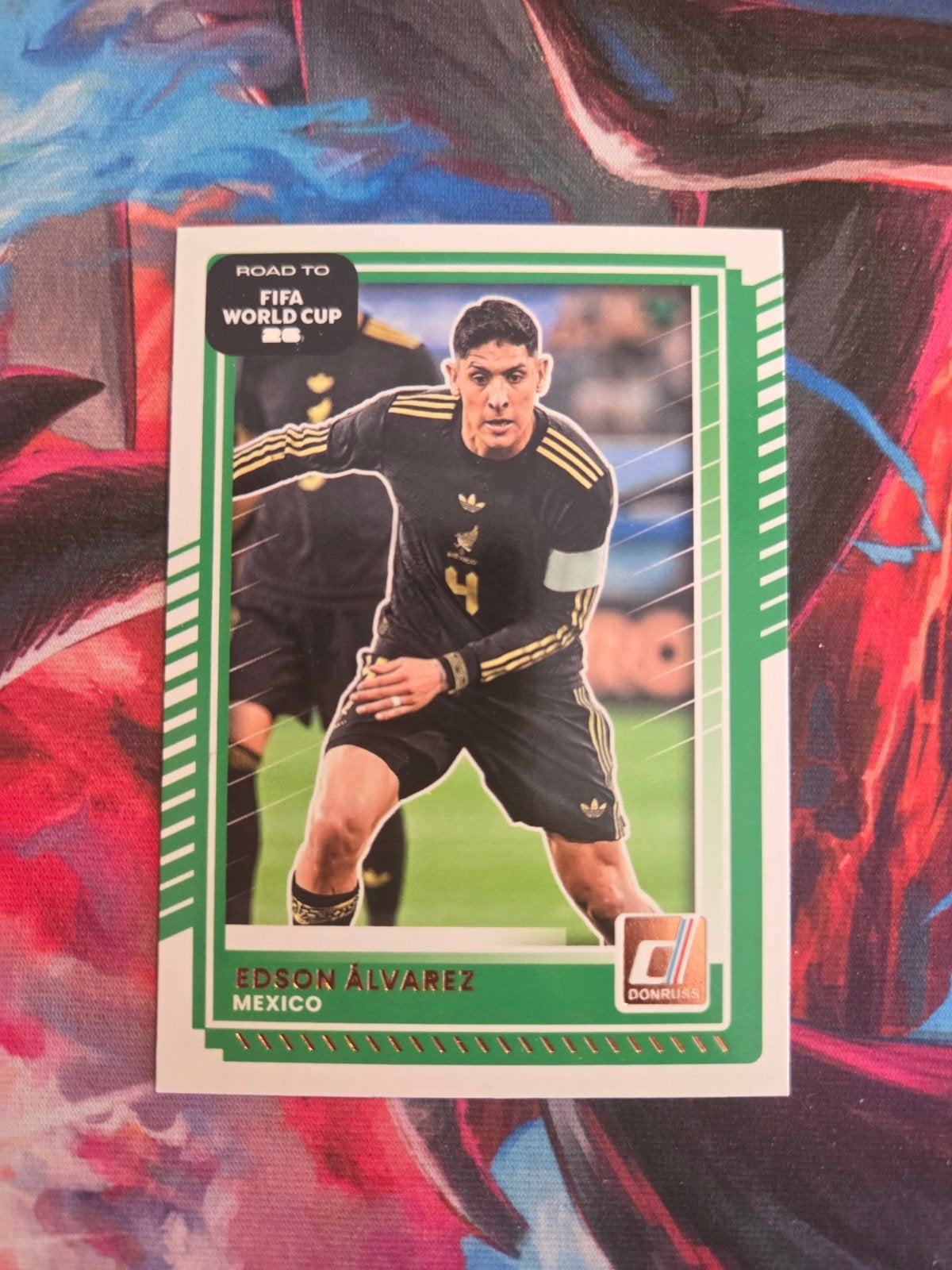 Panini Donruss Road to FIFA World Cup 2022 Edson Alvarez, Ophalen of Verzenden