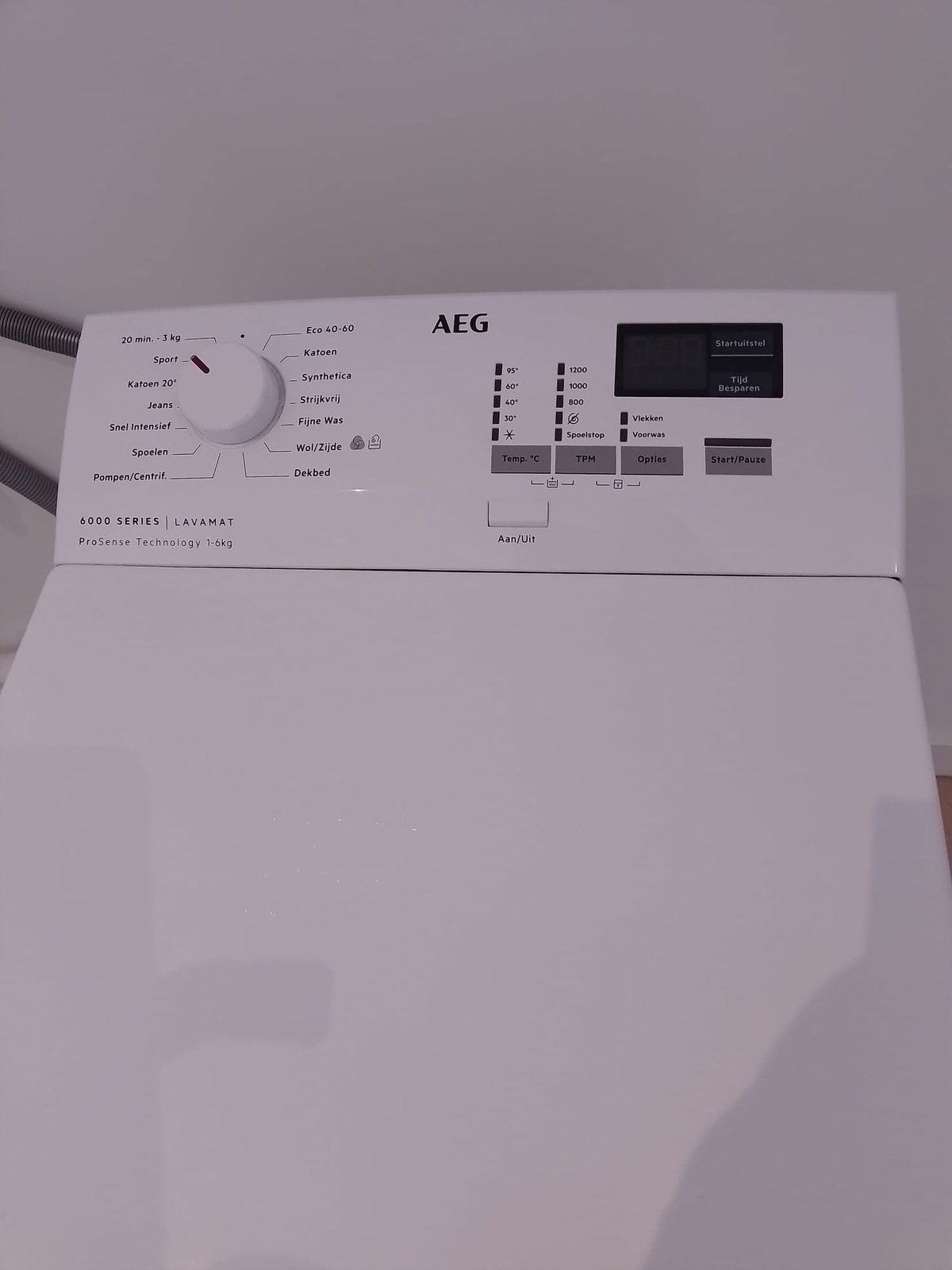 AEG wasmachine, Witgoed en Apparatuur, Ophalen, 4 tot 6 kg, Overige typen, Zo goed als nieuw