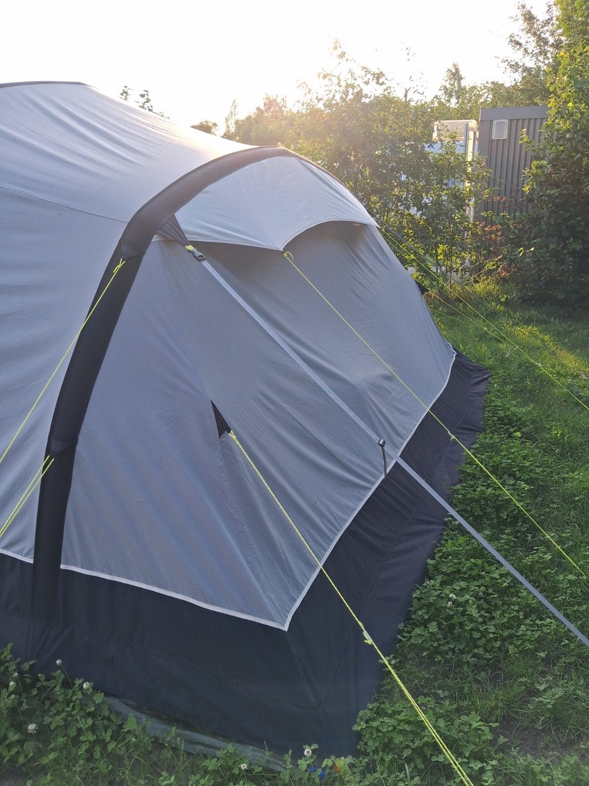 Kampa Croyde 6 Air Ademend Katoen Tent ZGAN, Caravans en Kamperen, Tenten, Ophalen