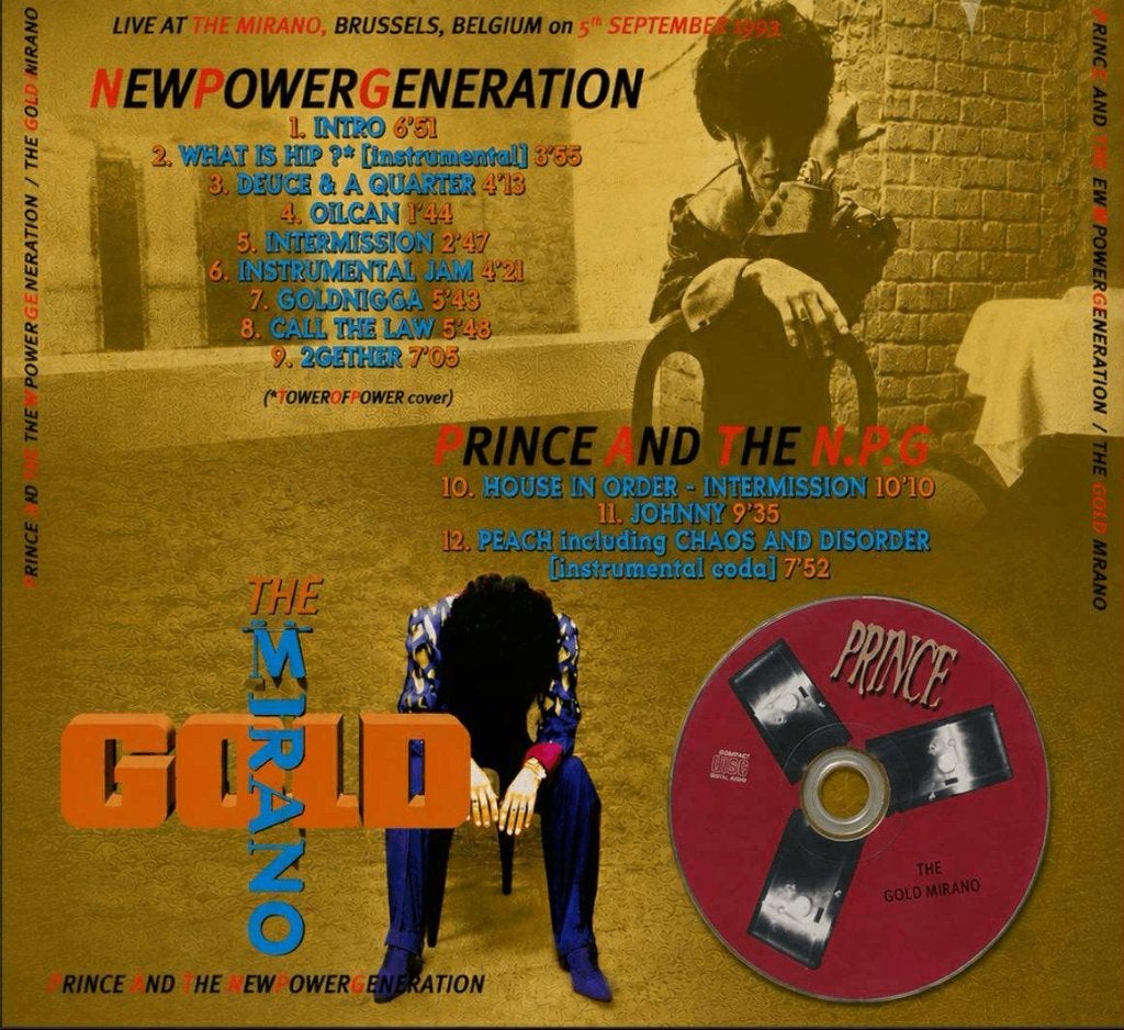 Prince - The Mirano Aftershow 1993 (Brussels Aftershow) CD, Cd's en Dvd's, Import, Live-album, Nieuw in verpakking, Verzenden