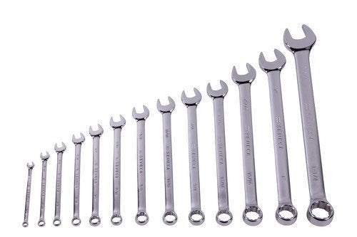 Steek/ringsleutel extra lang 15/16" professioneel, Verzenden