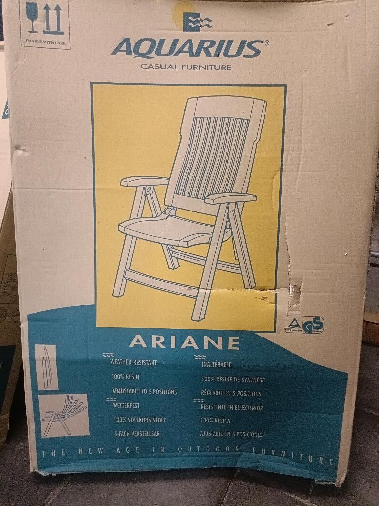 Tuinstoel set van 2 dezelfde, Tuin en Terras, Ophalen, Nieuw, Kunststof, Inklapbaar