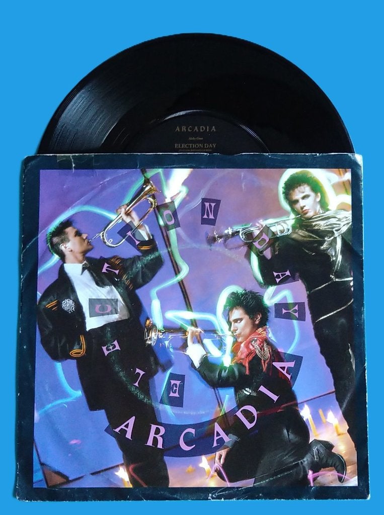 Duran Duran: Arcadia - Election day, Verzenden, Zo goed als nieuw, 7 inch, Pop