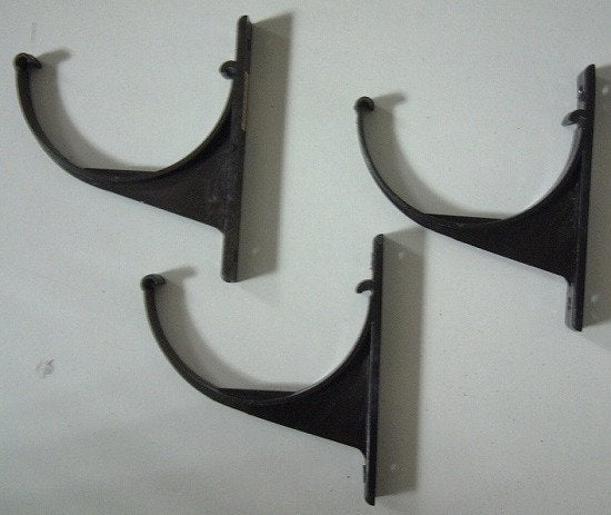 Dakgootdrager Dakgoot Beugel / Drager Bruin 10 Stuks Nieuw, Pvc, Nieuw, Ophalen of Verzenden, Minder dan 2 meter