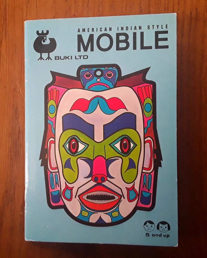 Boekje met inhoud om een indianen - mobiel te maken (indiaan, Ophalen of Verzenden, Nieuw, Knutselen