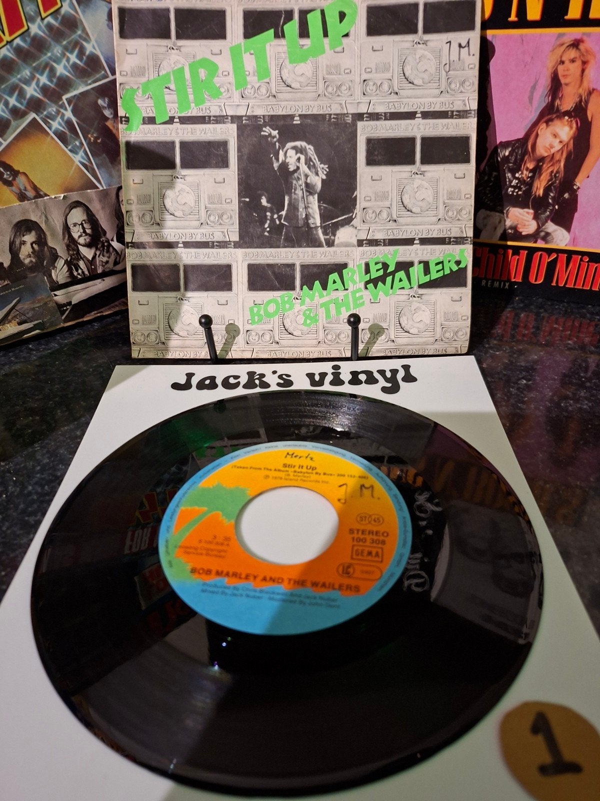 Bob Marley & The Wailers - Stir It Up 7 inch single1979/1, Overige genres, 7 inch, Ophalen of Verzenden, Overige typen